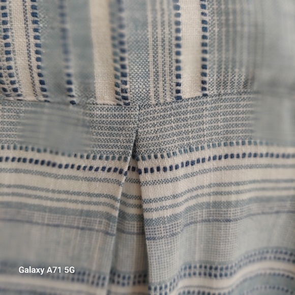 ๐ FINAL PRICE DROP Billabong Easy Movin Button Up Shirt Blue Woven Sz S - Picture 9 of 14